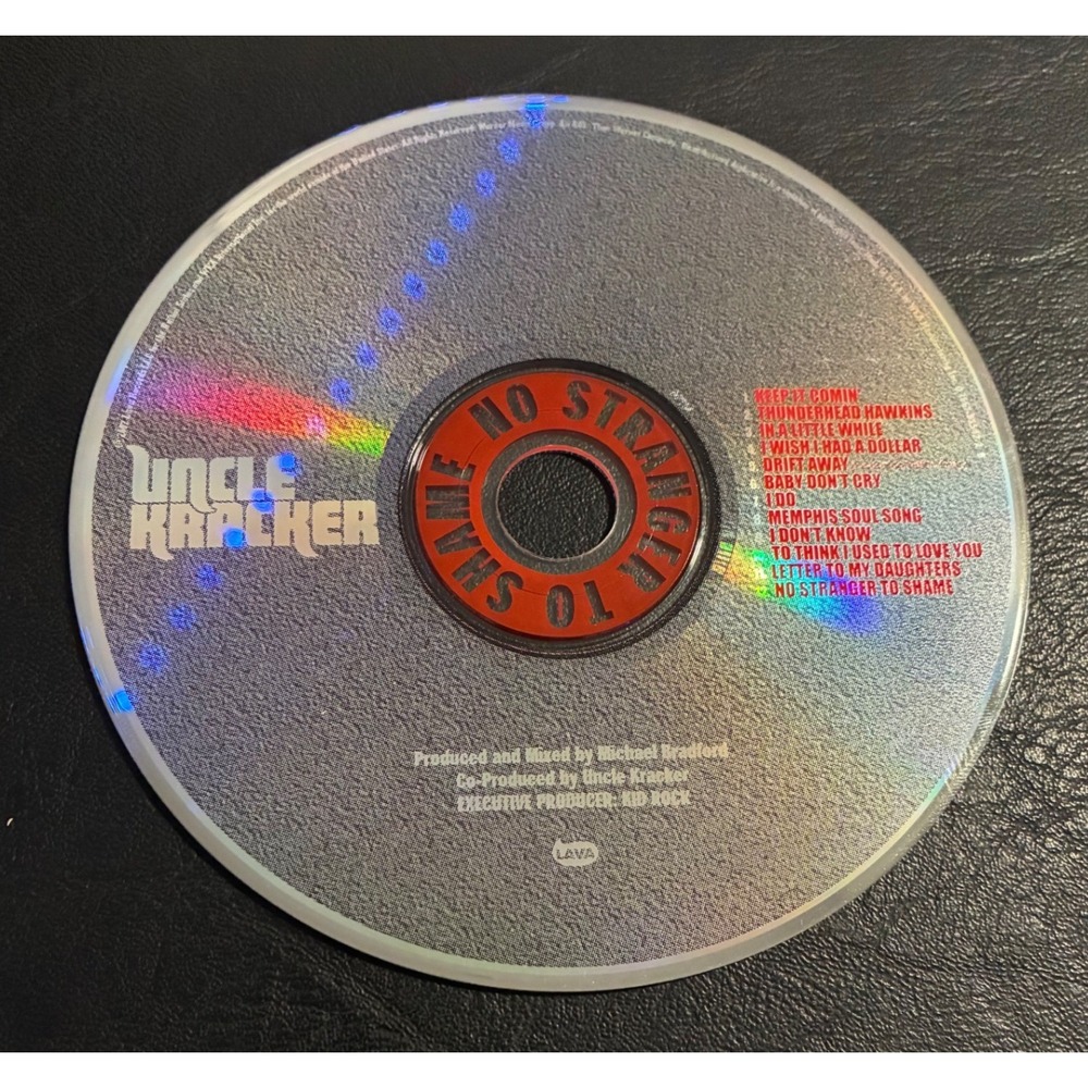 Uncle Kracker No Stranger to Shame CD 2002 Lava Records 7567-83565-2 Disc Only